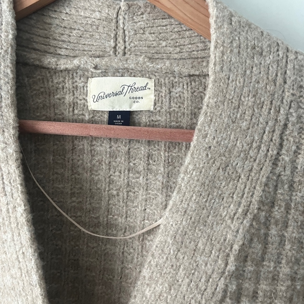 Universal Thread Tan Cardigan Sweater - Picture 3 of 4